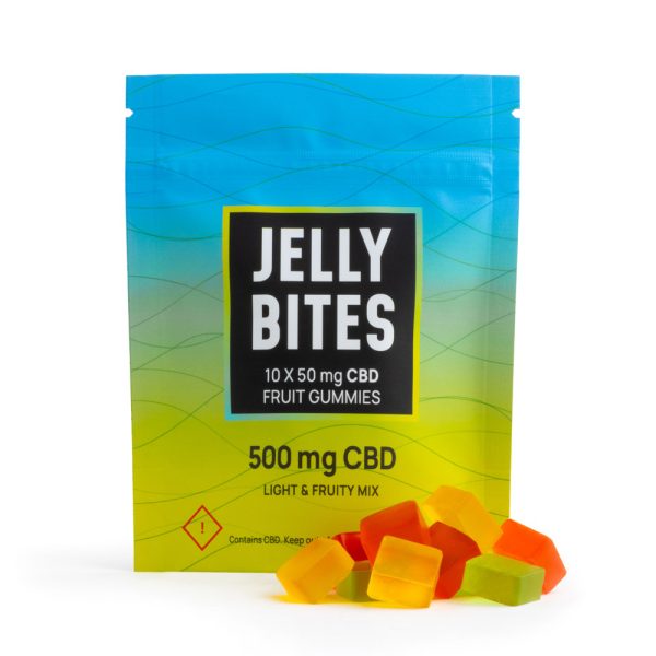 Twisted Extracts – CBD Jelly Bites 500MG CBD – Light & Fruity Mix