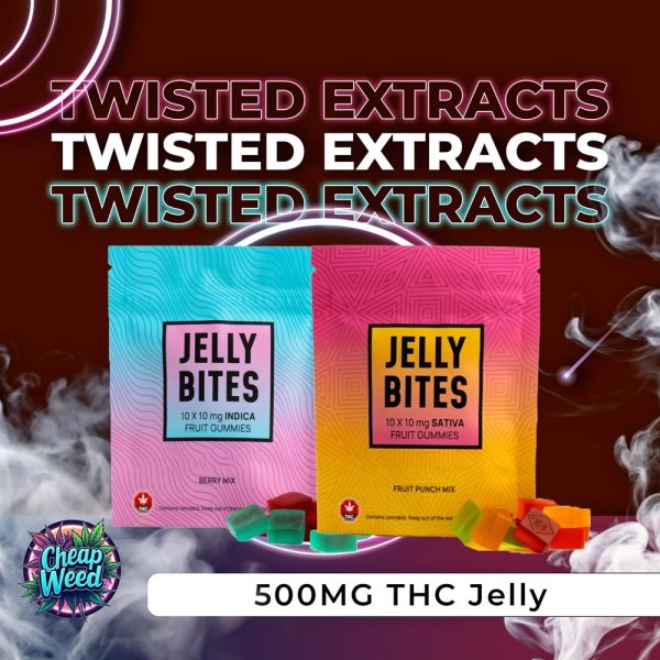 Twisted Extracts 100MG THC Jelly